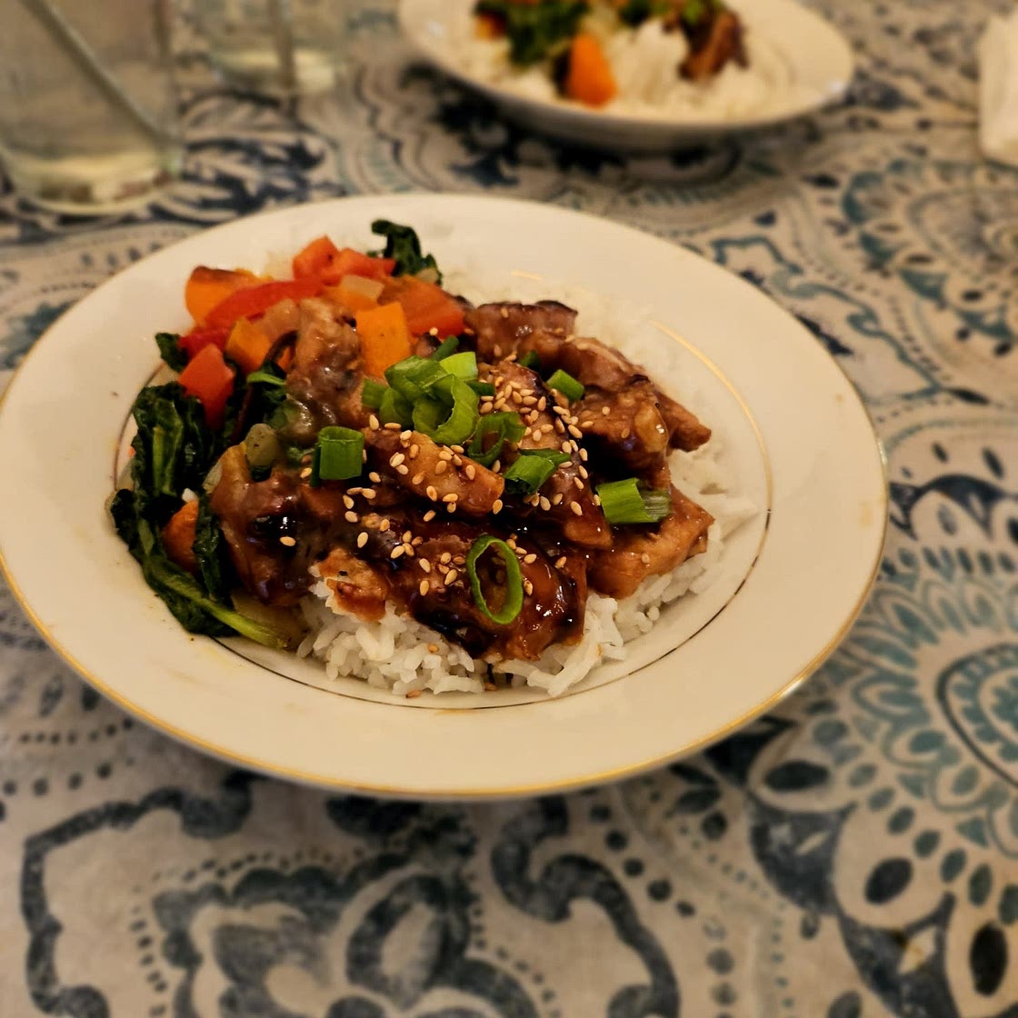 Teriyaki Chicken Rice Bowl