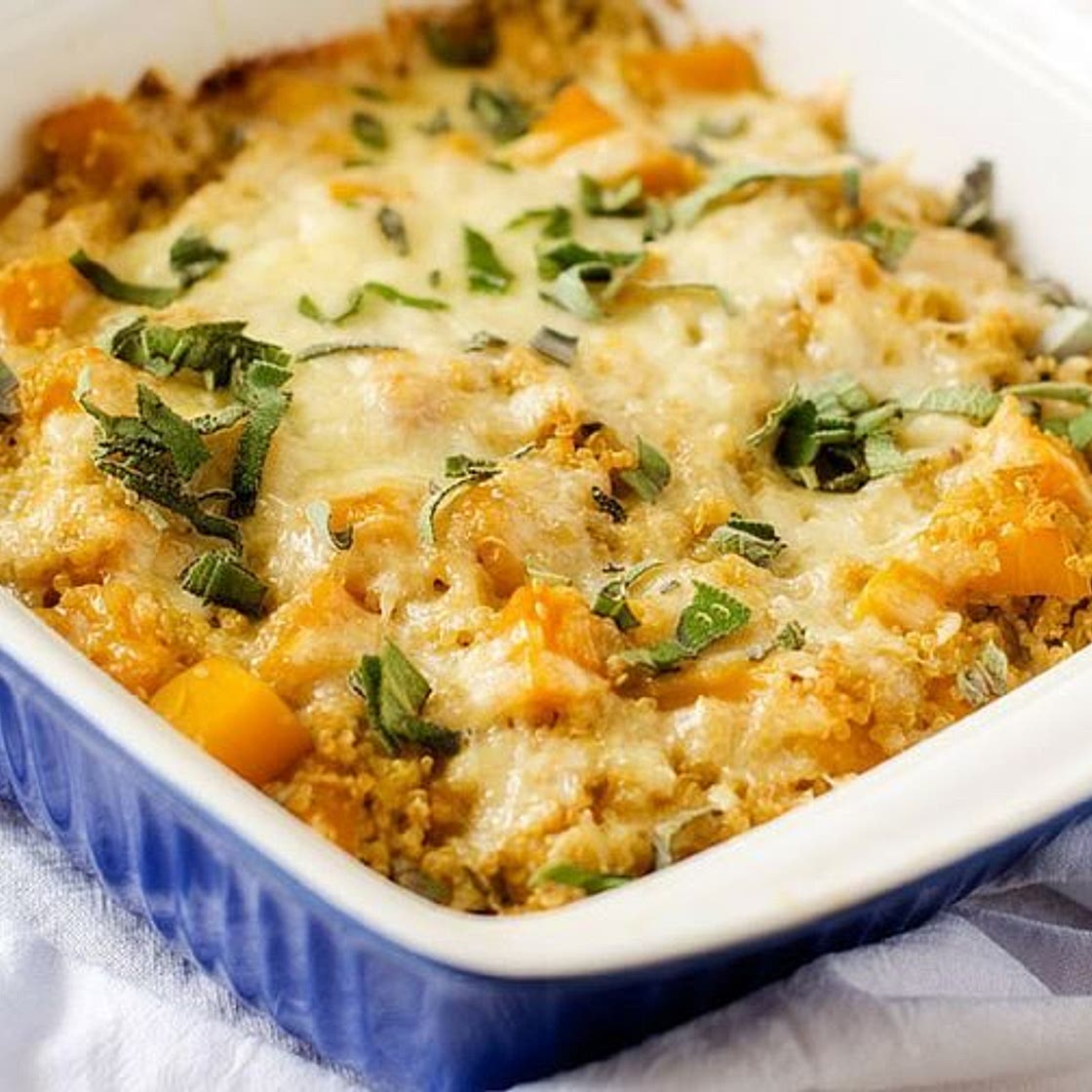 Butternut Squash Quinoa Casserole