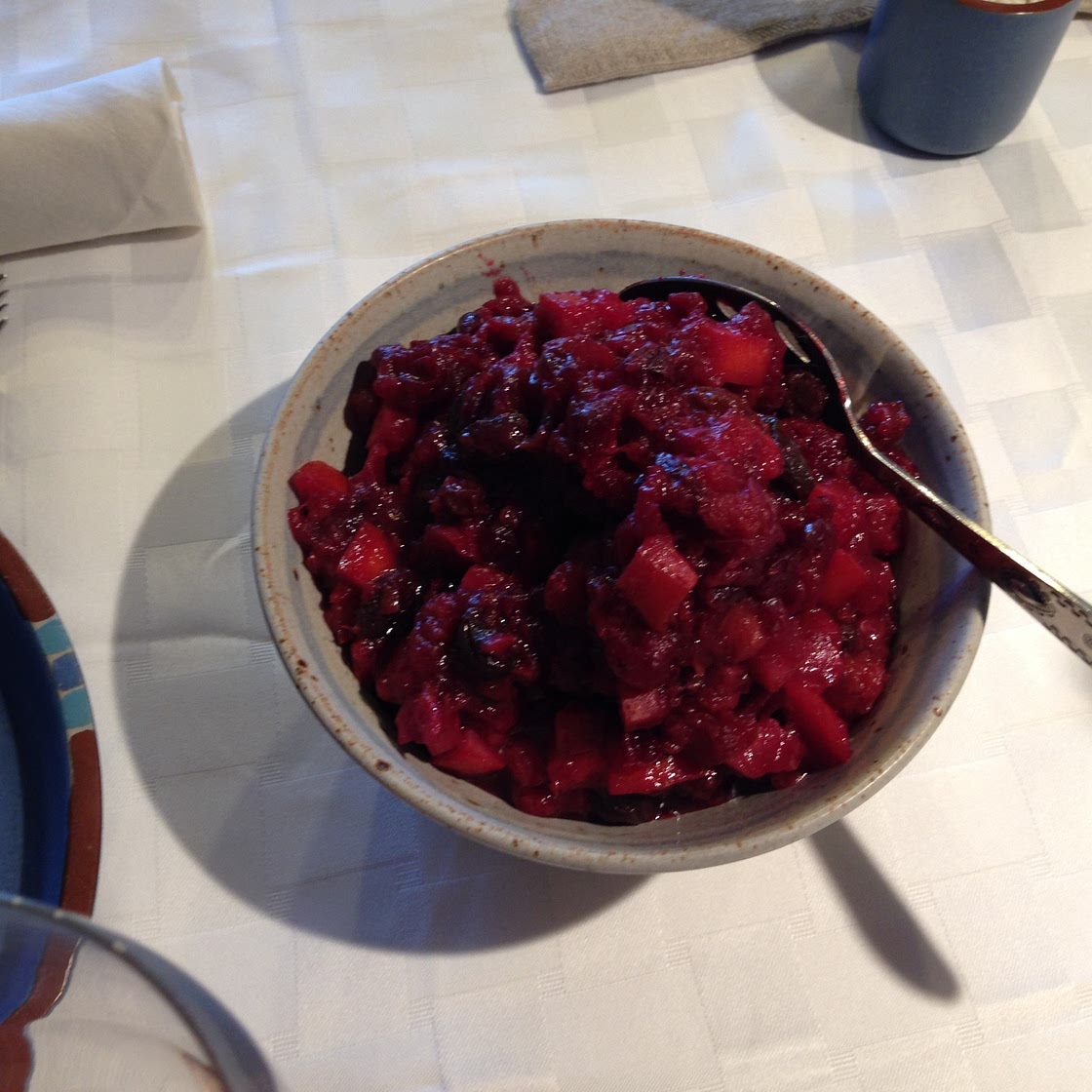 Cranberry chutney