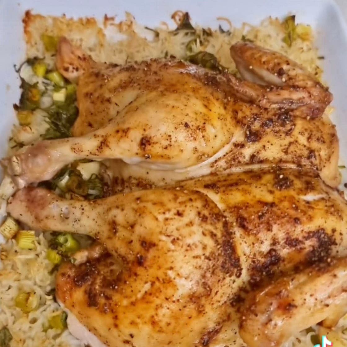 Baked Chicken and Rice $5 per serve