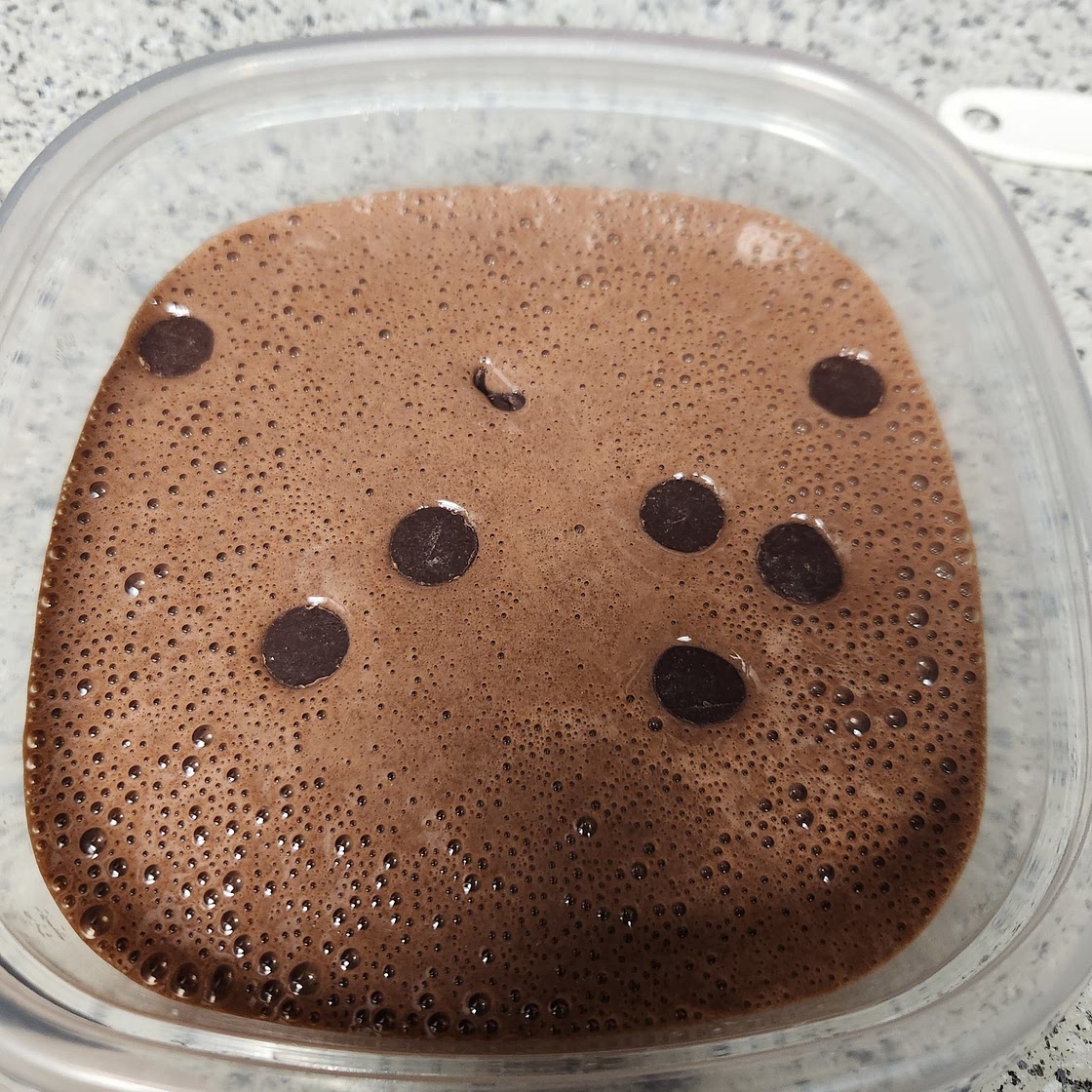 Chocolate protein pudding