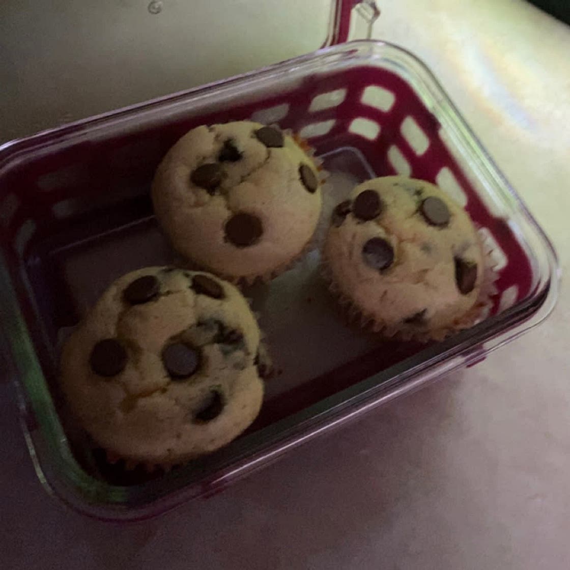 Chocolate Chip Muffin For One