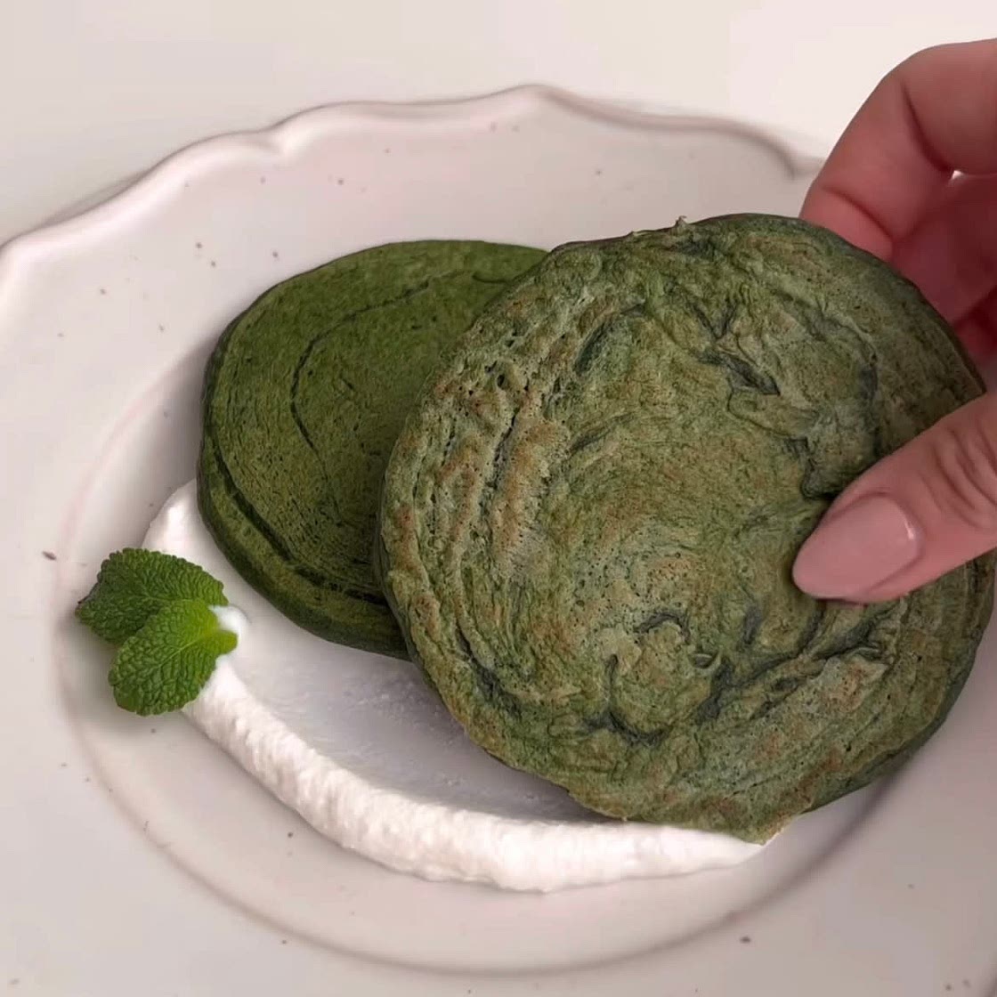 Pancakes di Spinaci