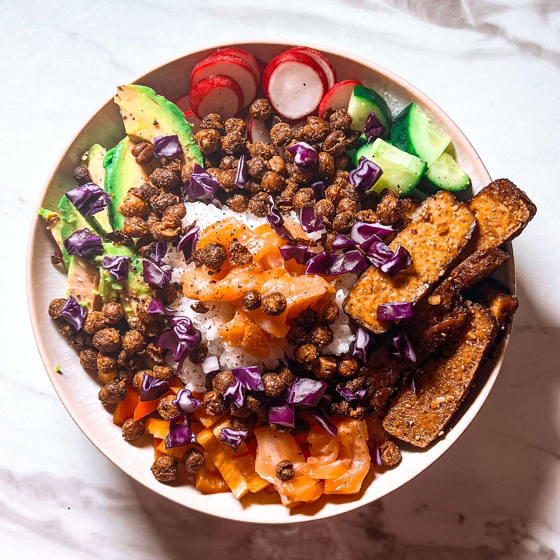 VEGAN POKE BOWL