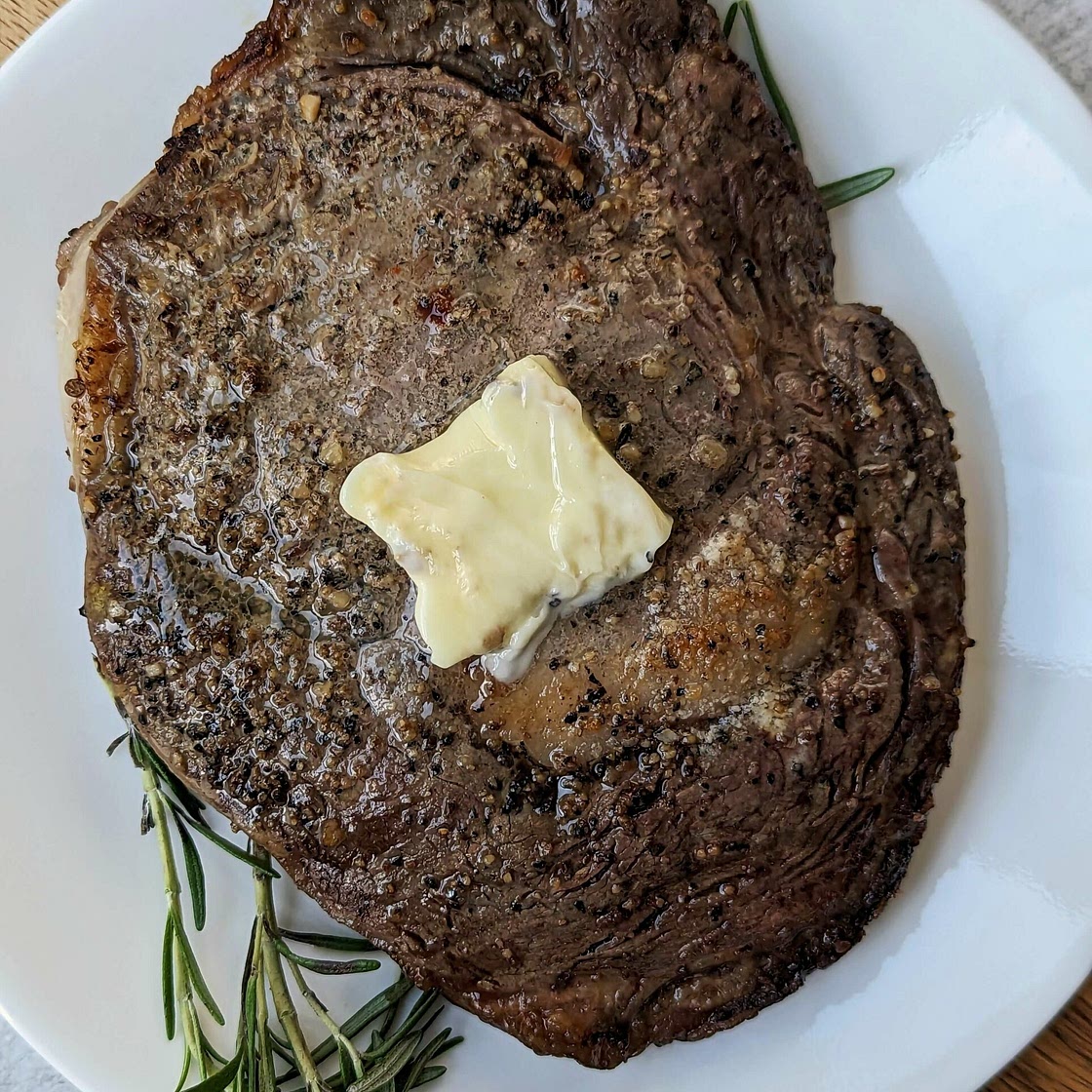 Air Fryer Ribeye Steak