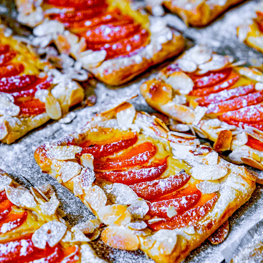 Apricot & Almond Cream Cheese Tarts