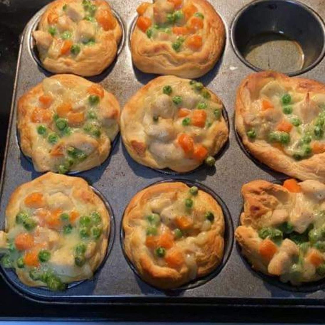 Mini Chicken Pot Pies **FB find