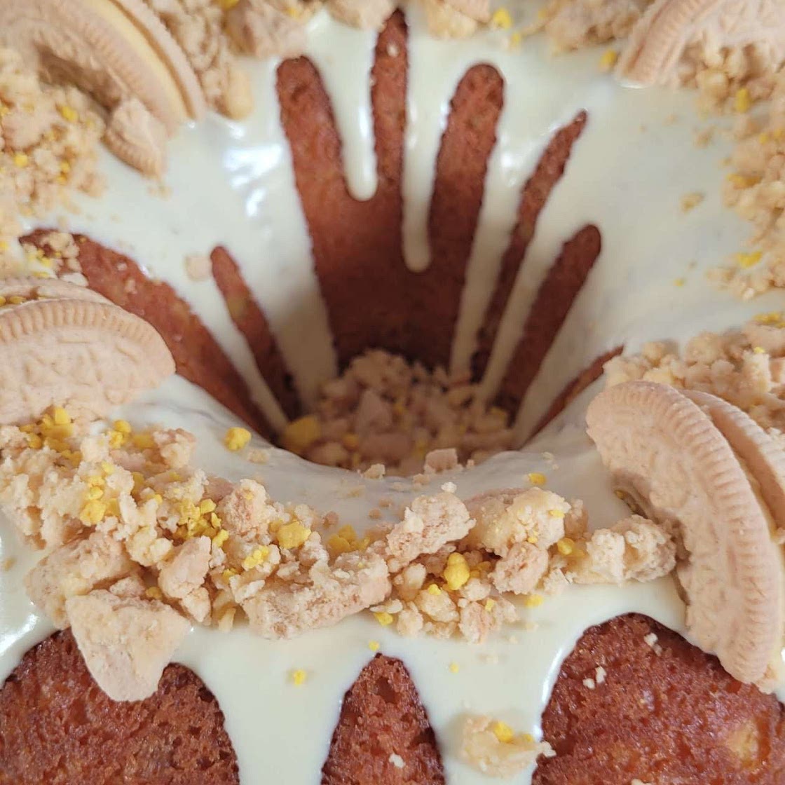 Luscious Lemon Oreo Bliss Bundt Cake