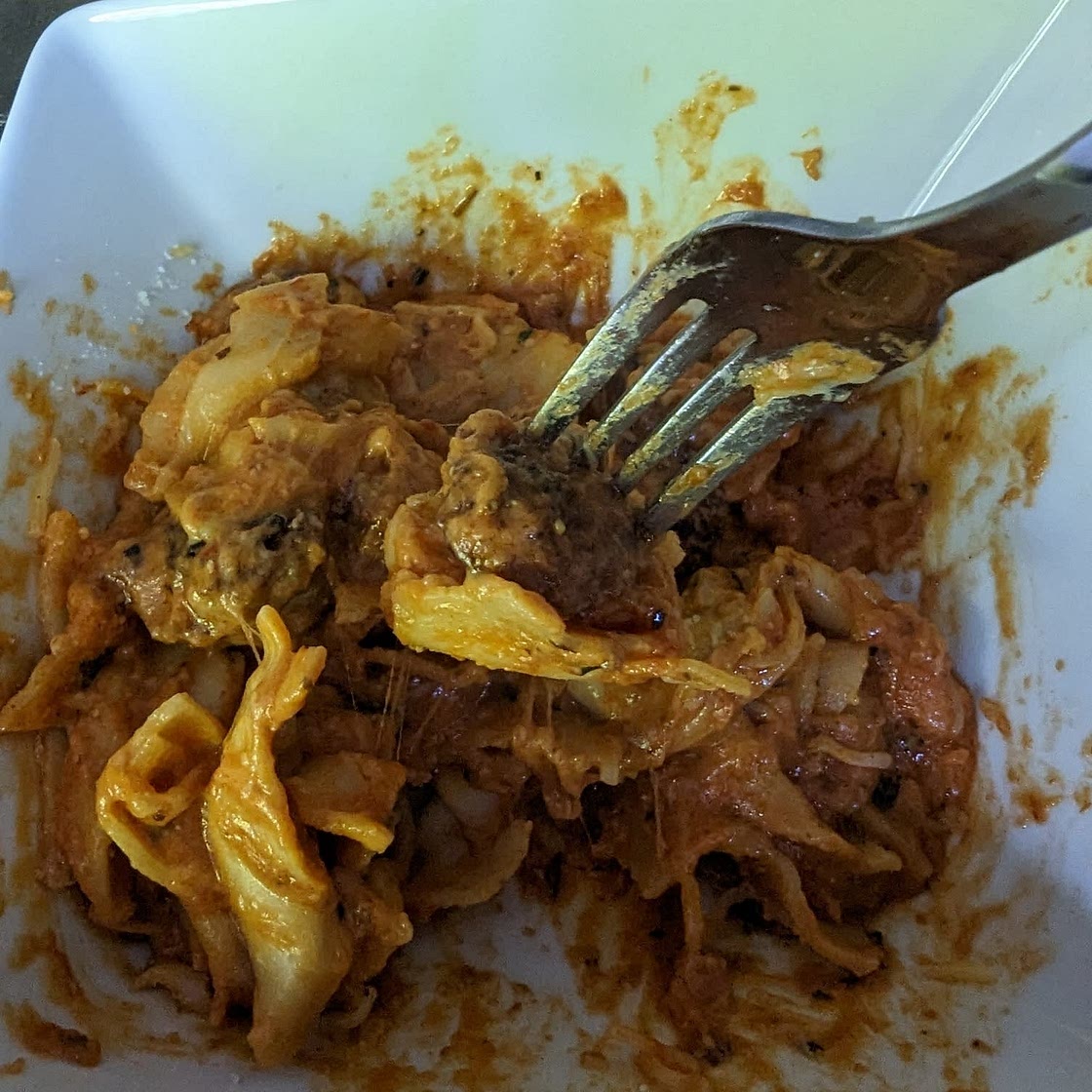 Creamy Sausage Rigatoni