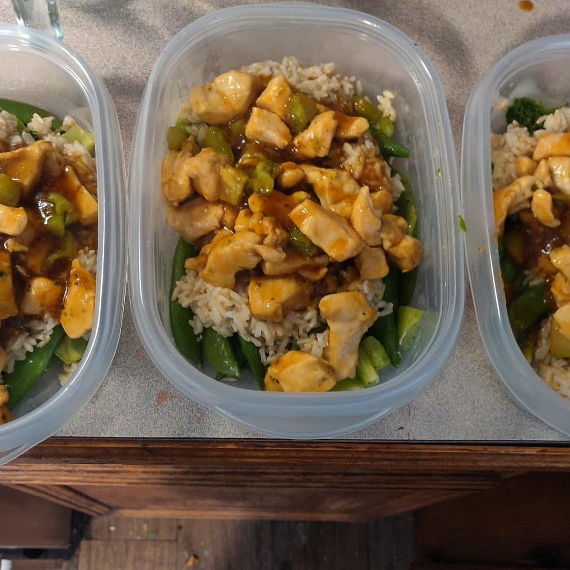 Honey Sesame Chicken Lunch Bowls