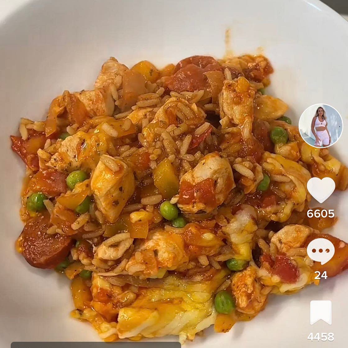 One pan chicken and chorizo rice