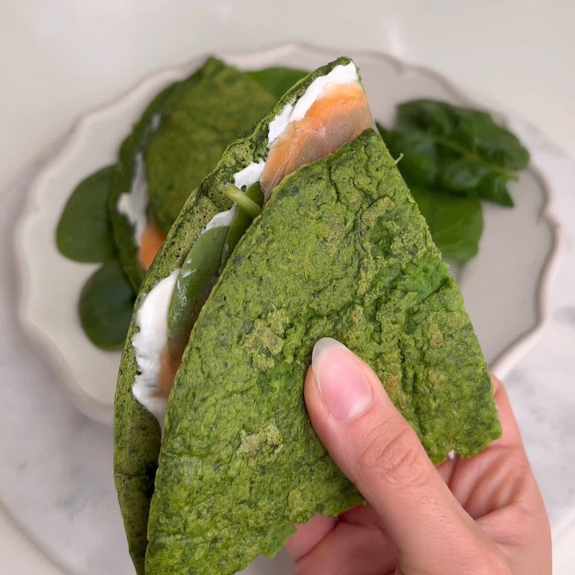 Spinach Tortilla