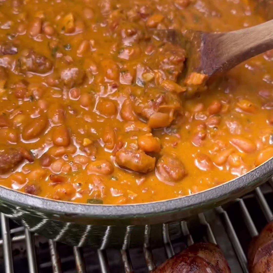 Pit Style Pinto Beans
