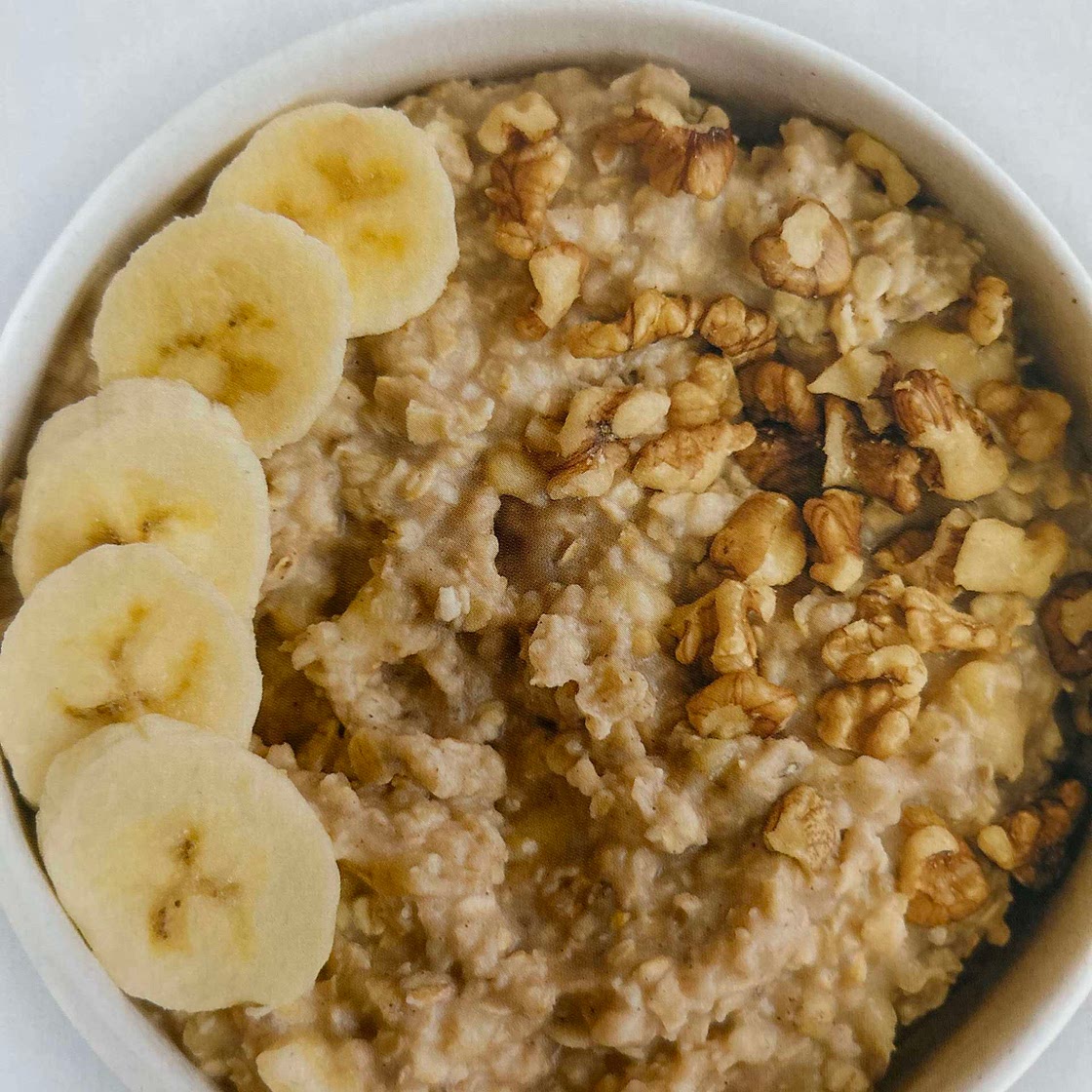 Banana stovetop oats