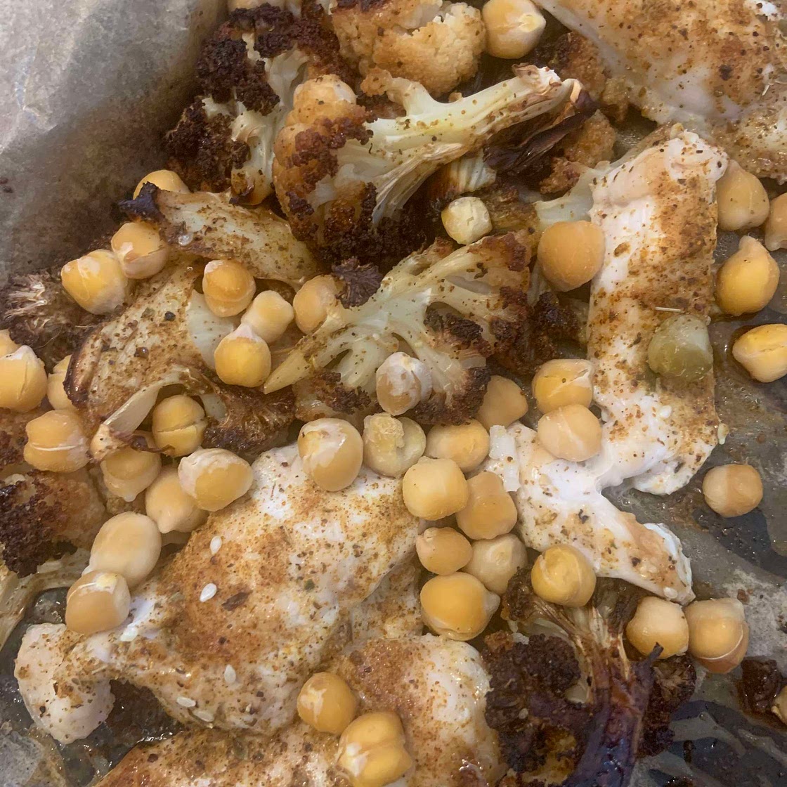 Cauliflower chicken 