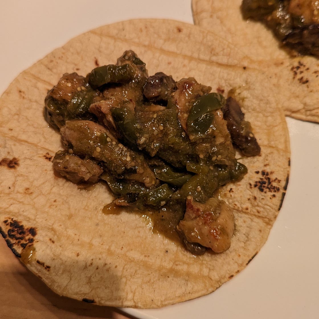 Pork and Nopales