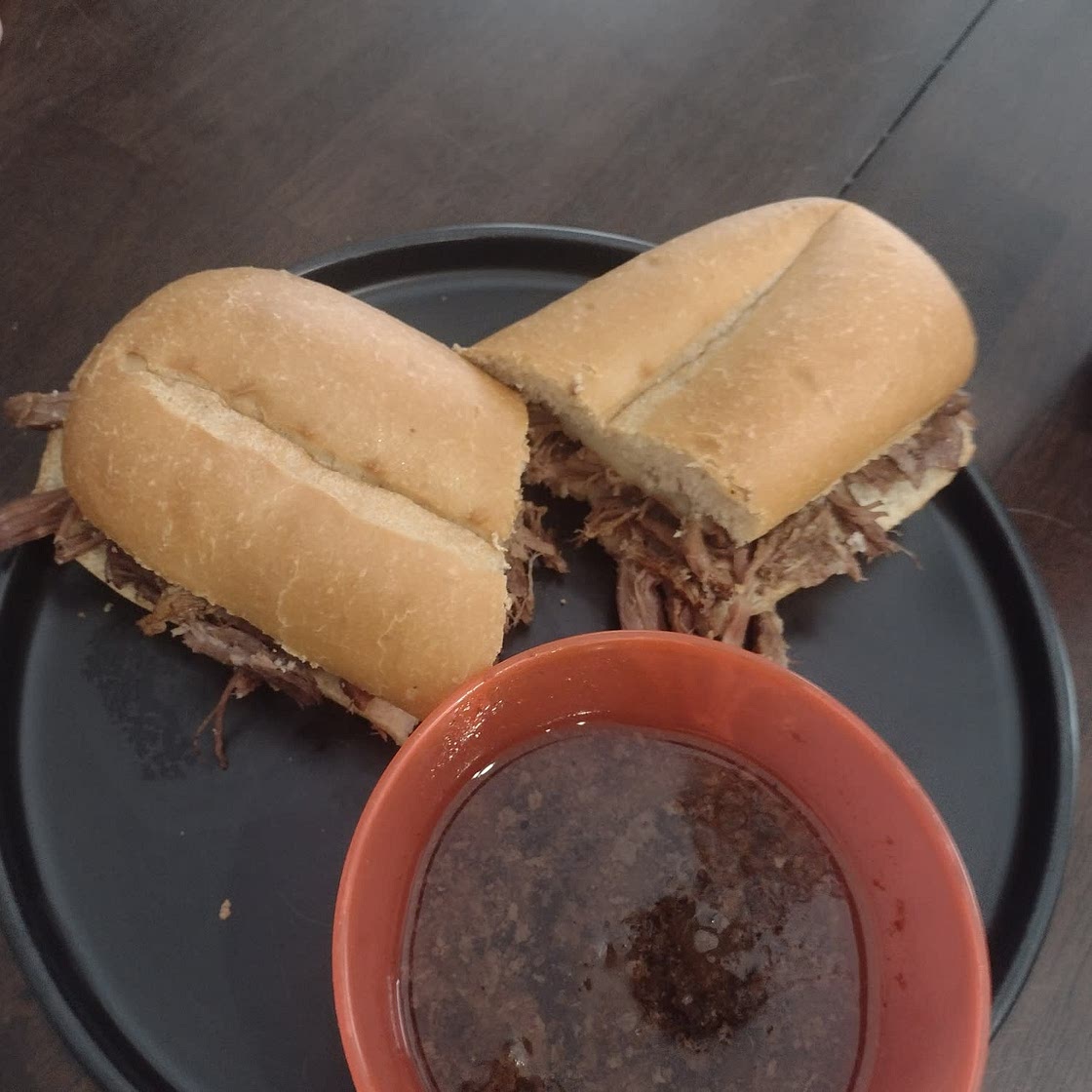 Crock Pot French Dip Sandwiches
