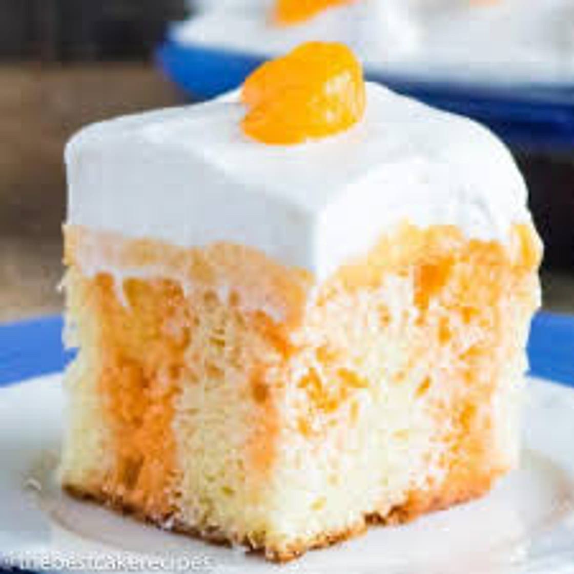 Orange Creamsicle Pole Cake