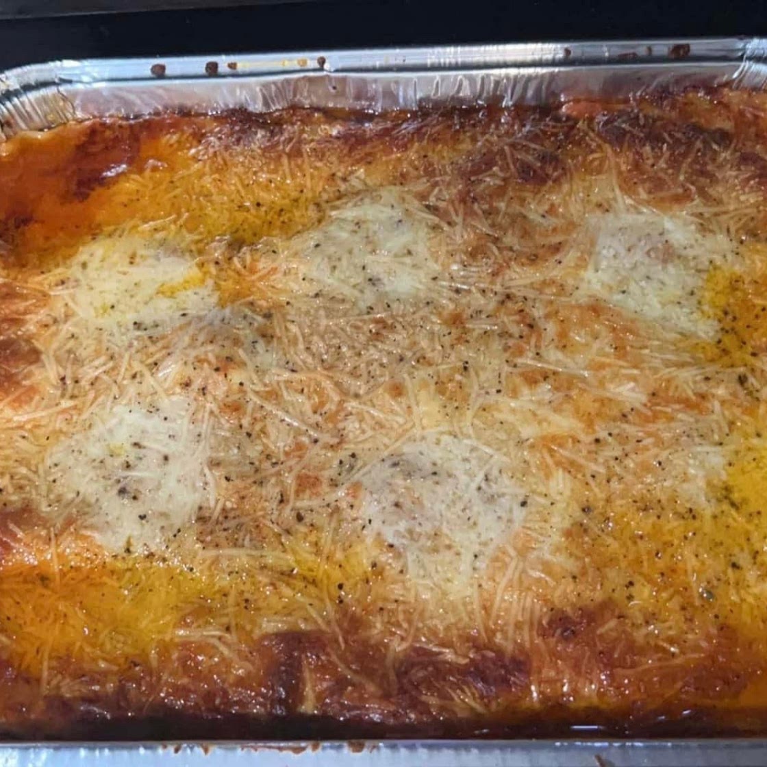 Nesh’s Lasagna for crowd of 150 :)