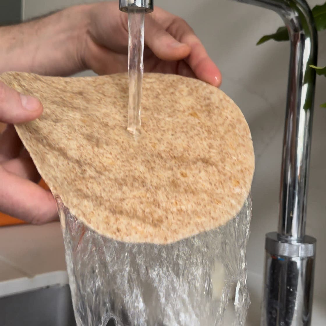 Save your dried up wrap or tortilla! 