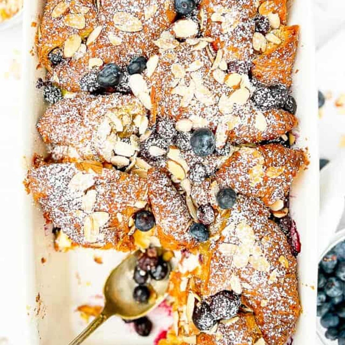 Croissant French Toast Casserole for Easter