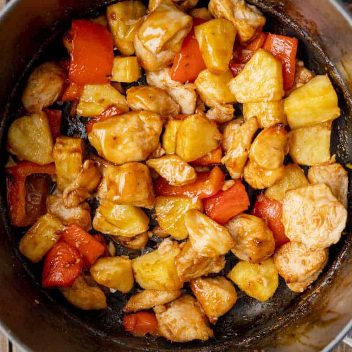 Air Fryer Pineapple Chicken
