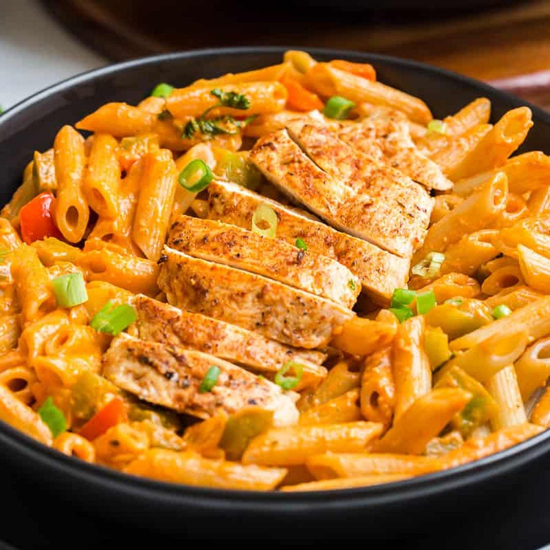 Creamy Cajun Chicken Pasta