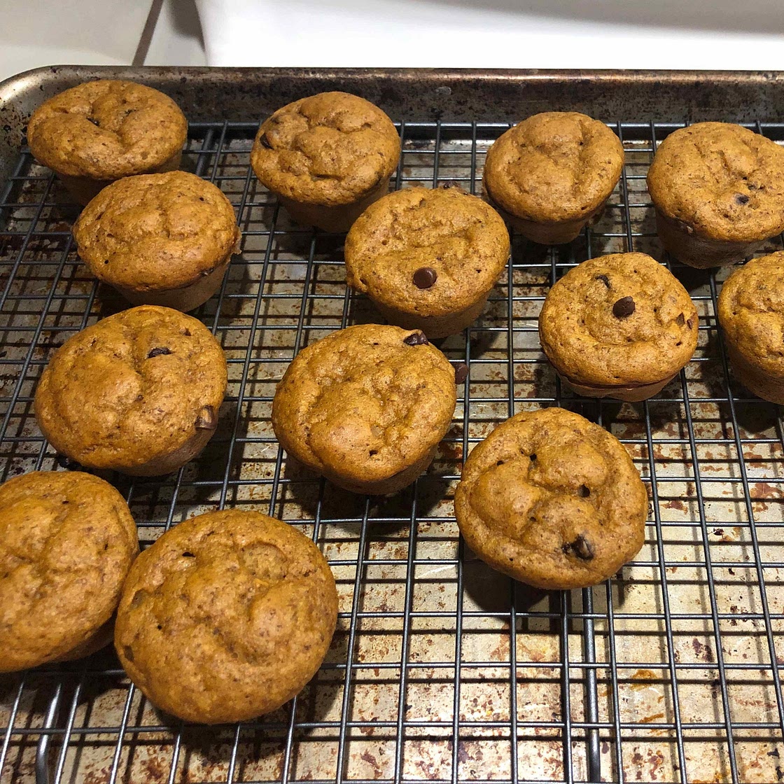 Sweet potato spice muffins