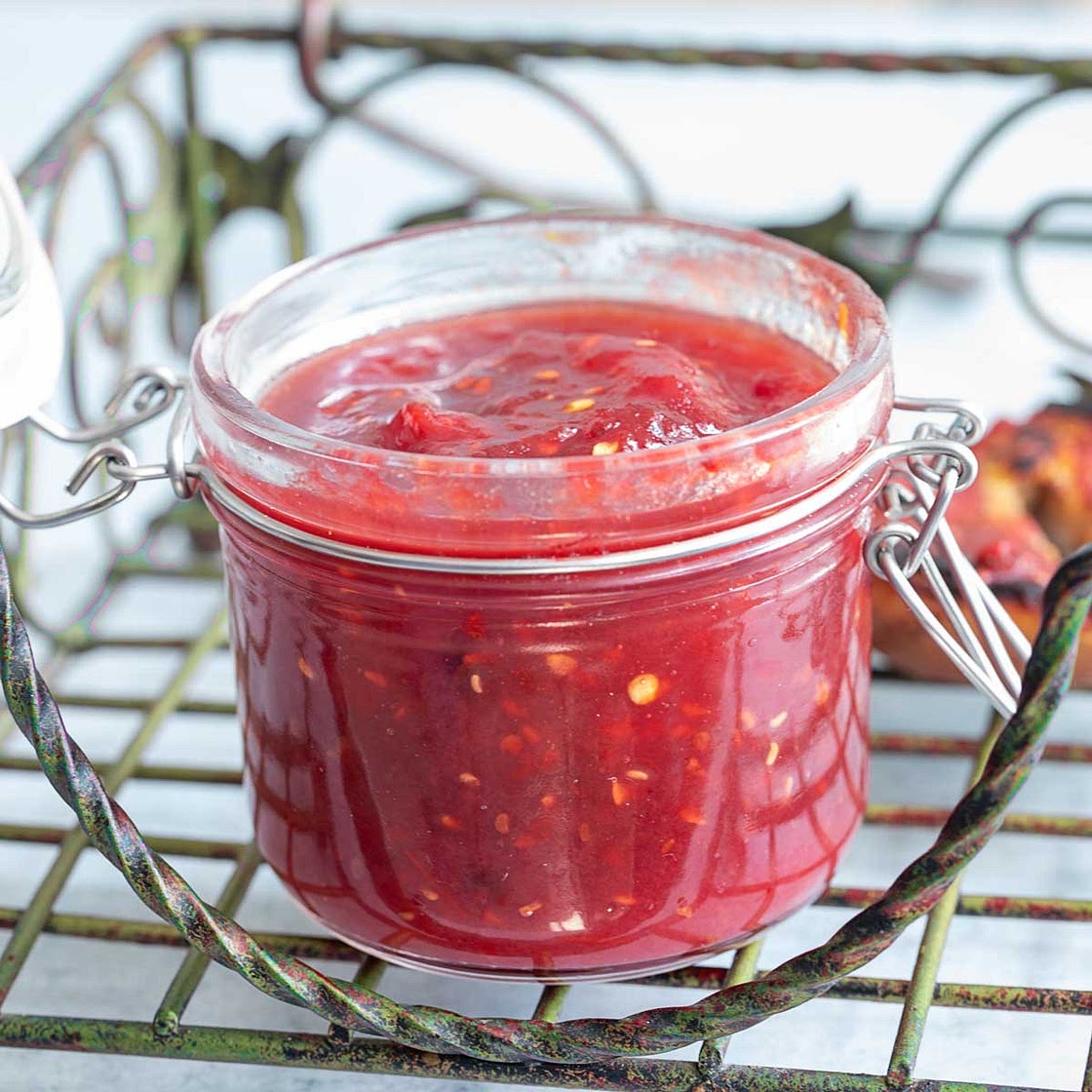 Sugar-Free, Pectin free Tomato Jam Recipe