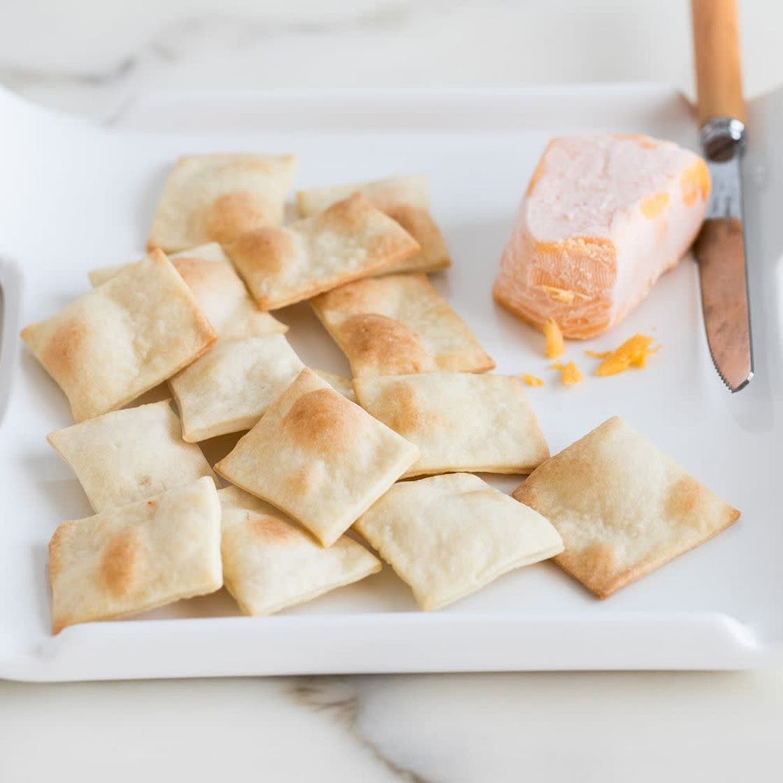 Homemade Butter Thins Crackers By The Spruce Eats