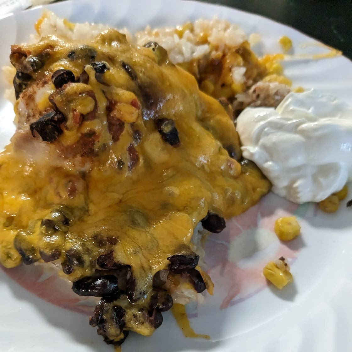 Southwest Chicken Casserole