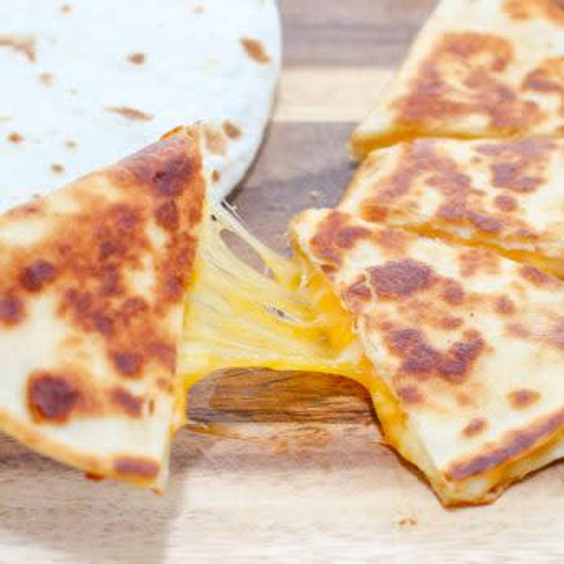 Chicken and Black Bean Skillet Quesadillas