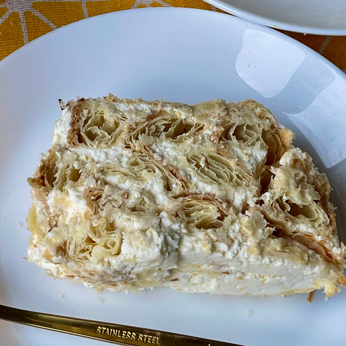 Lemon Cream Layer Cake
