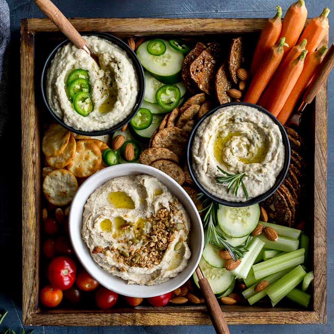White Bean Dip (Three Easy Variations)