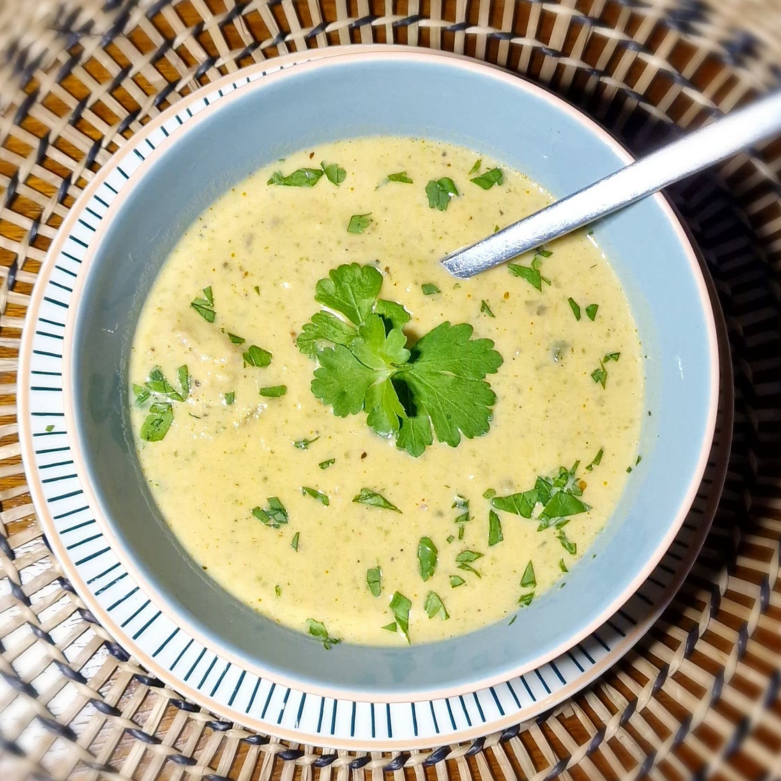 Microwave Butterbean and Bacon Soup