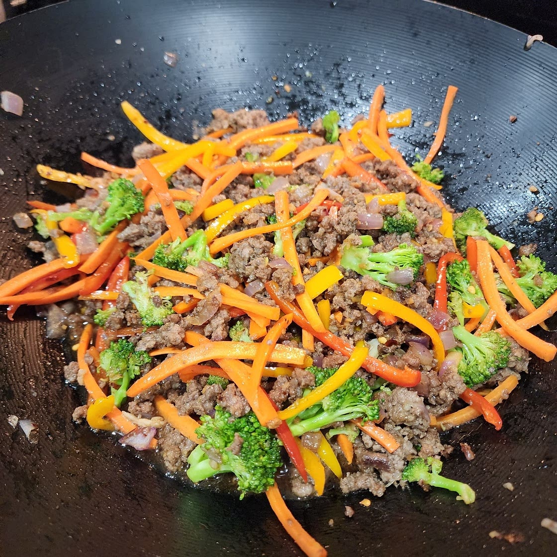 Korean Ground Beef Stir Fry {Easy, One Pot, 30-Minute Meal}