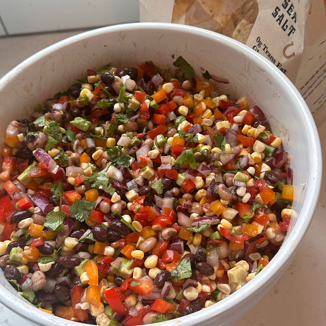 Chili Lime Texas Caviar (Cowboy Caviar)