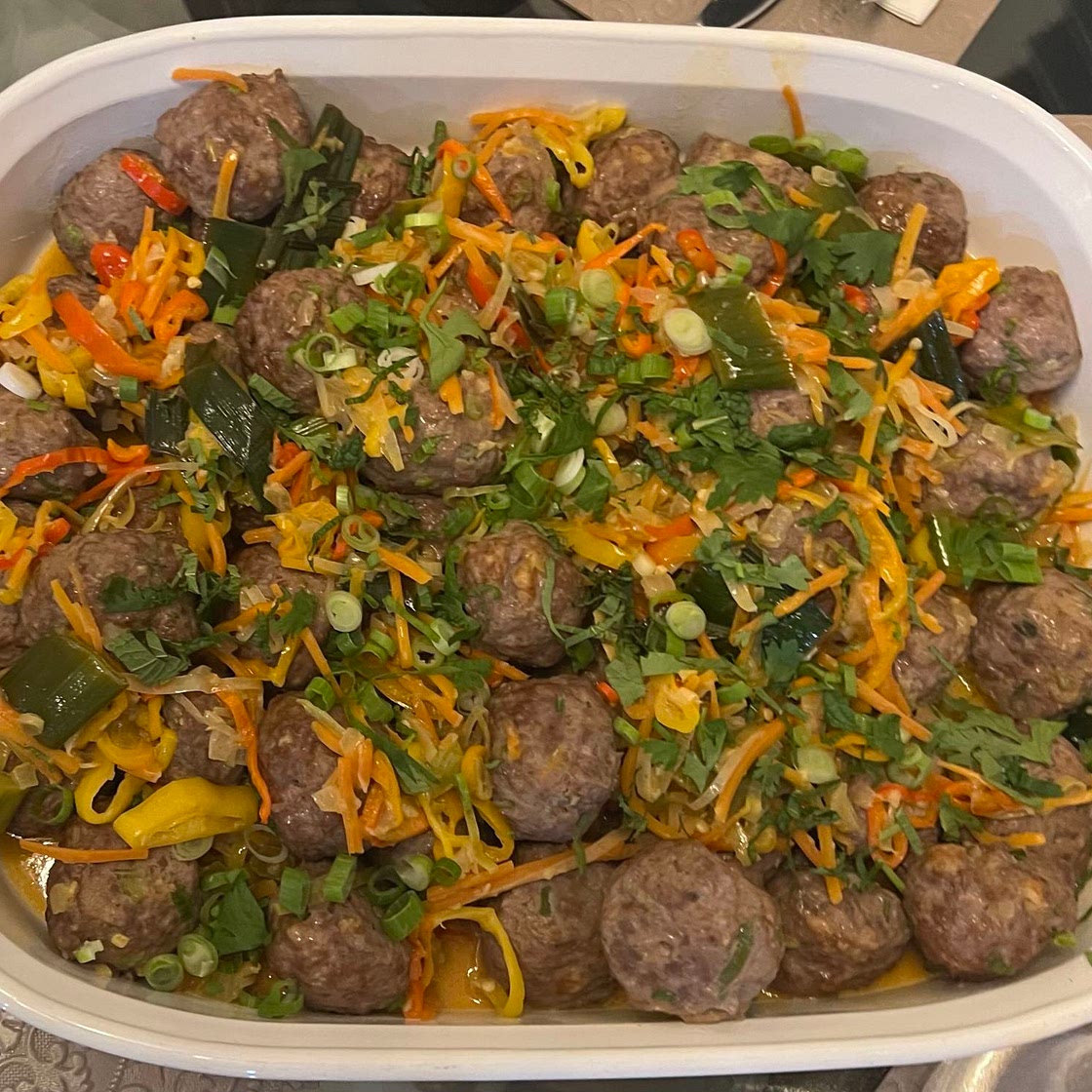 Thai Lamb Curry Meatballs