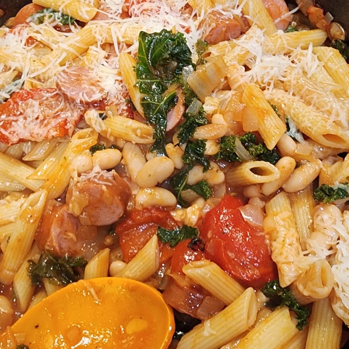Healthy Chicken Sausage Pasta