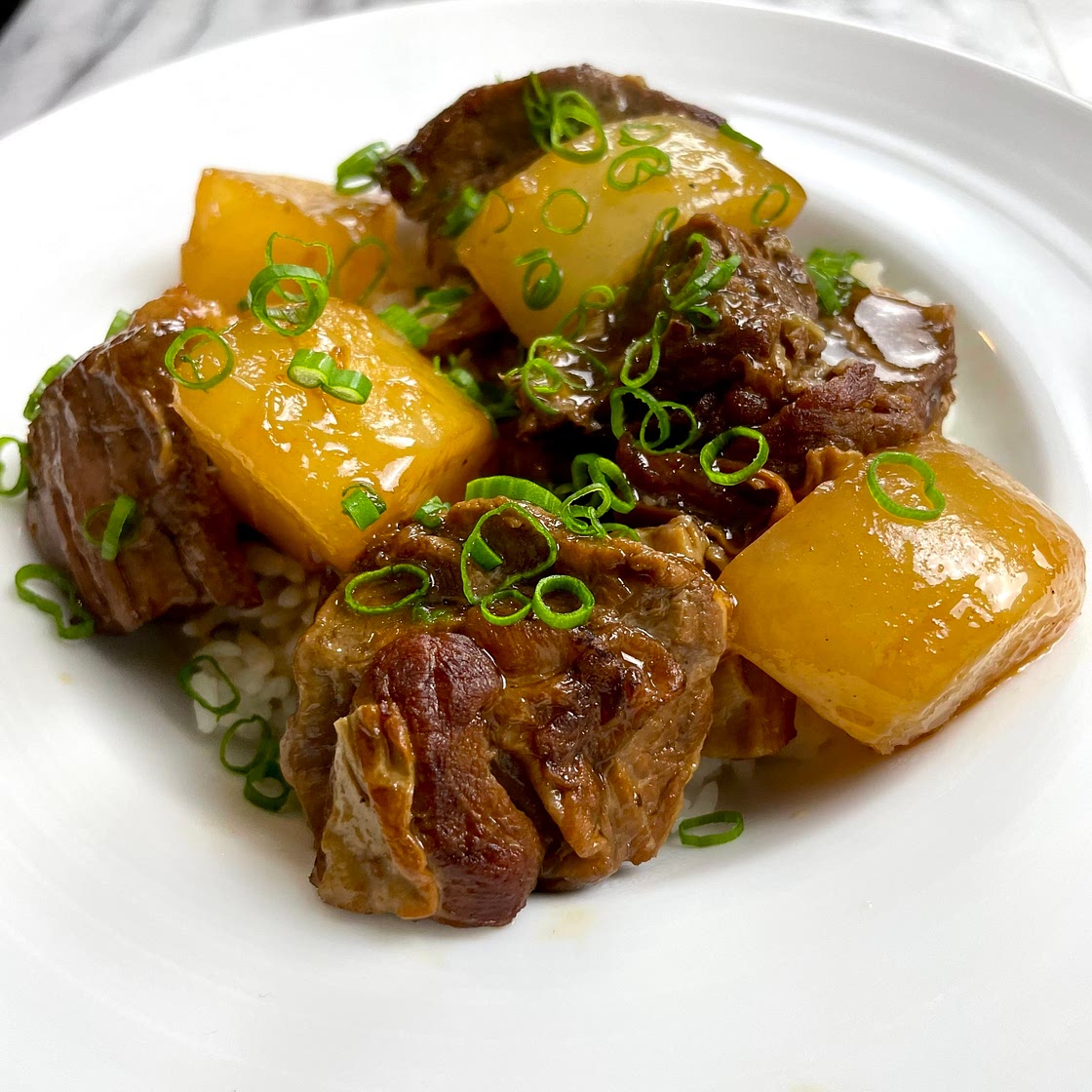 Braised Beef and Daikon