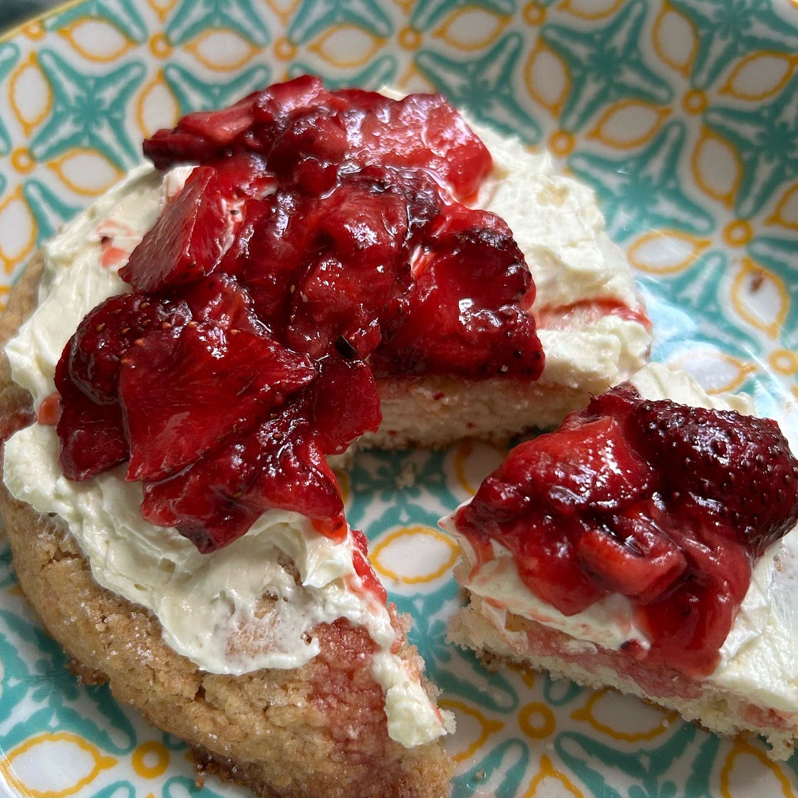 Strawberry Shortcake Cake
