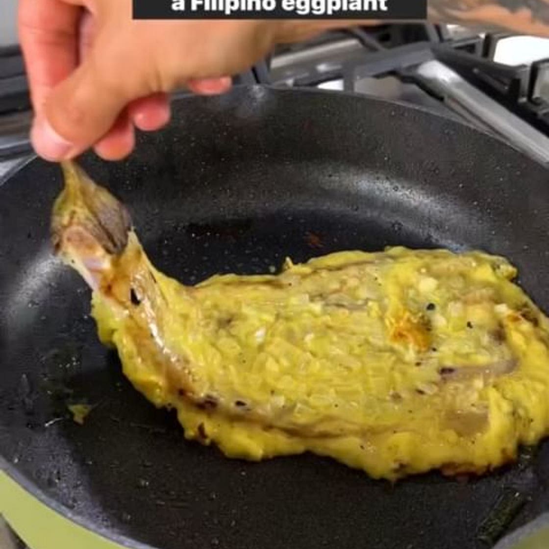 Tortang Talong (Eggplant Omelette)