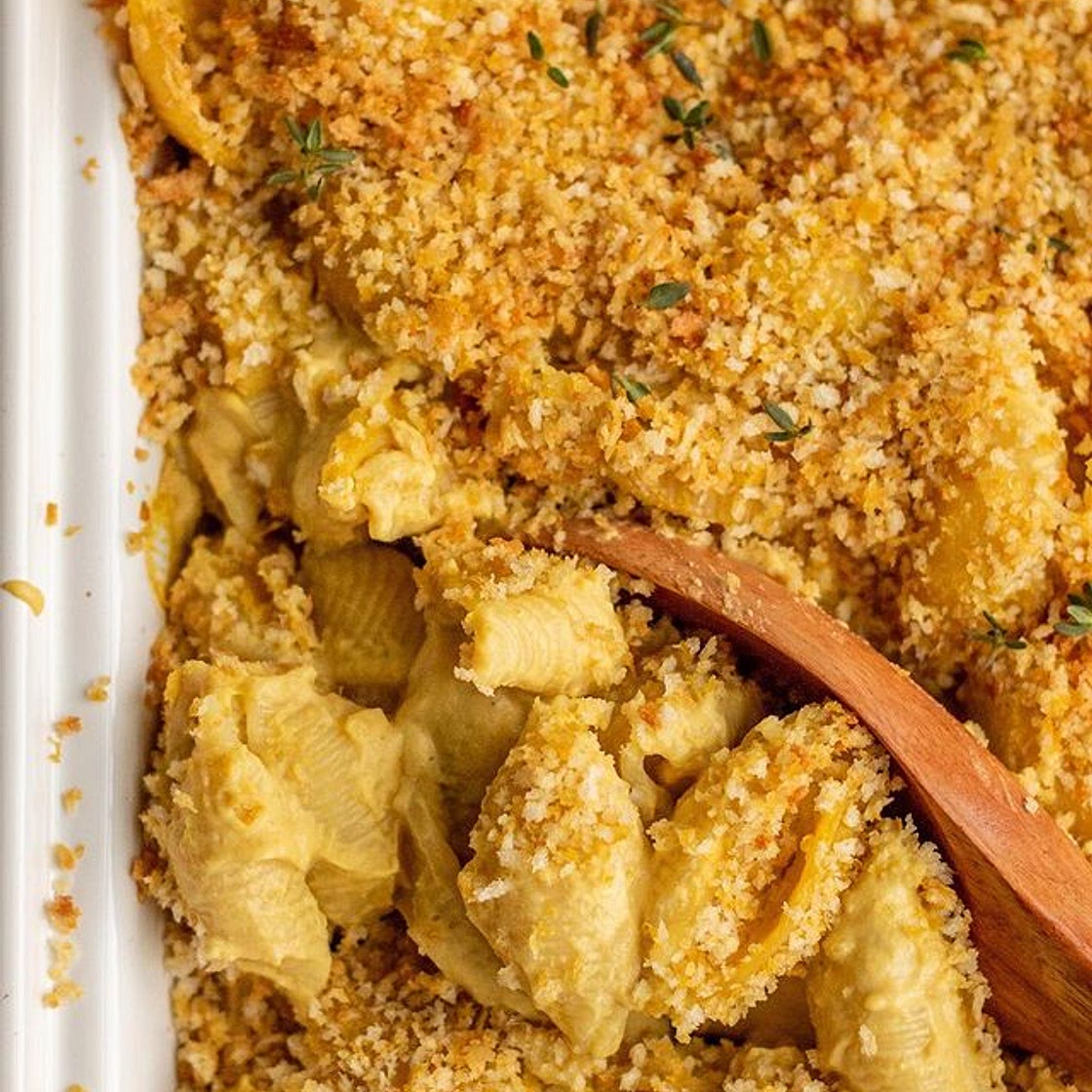 Vegan Butternut Squash Mac and Cheese