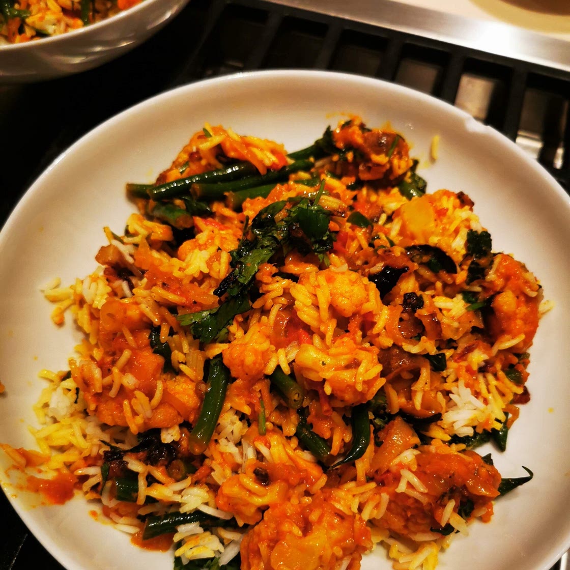 Veg dum byriani