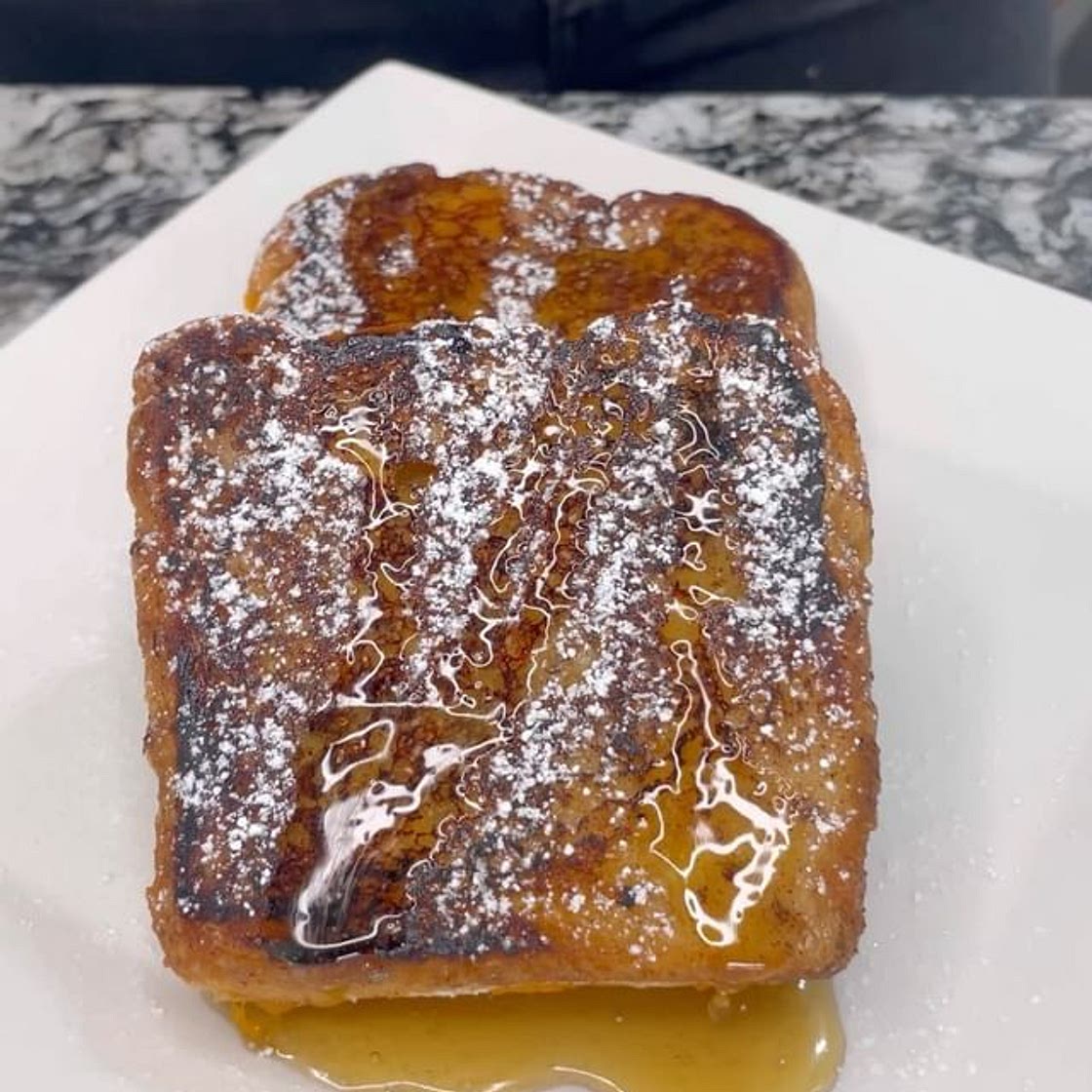 Vegan Stuffed Sweet Potato French Toast