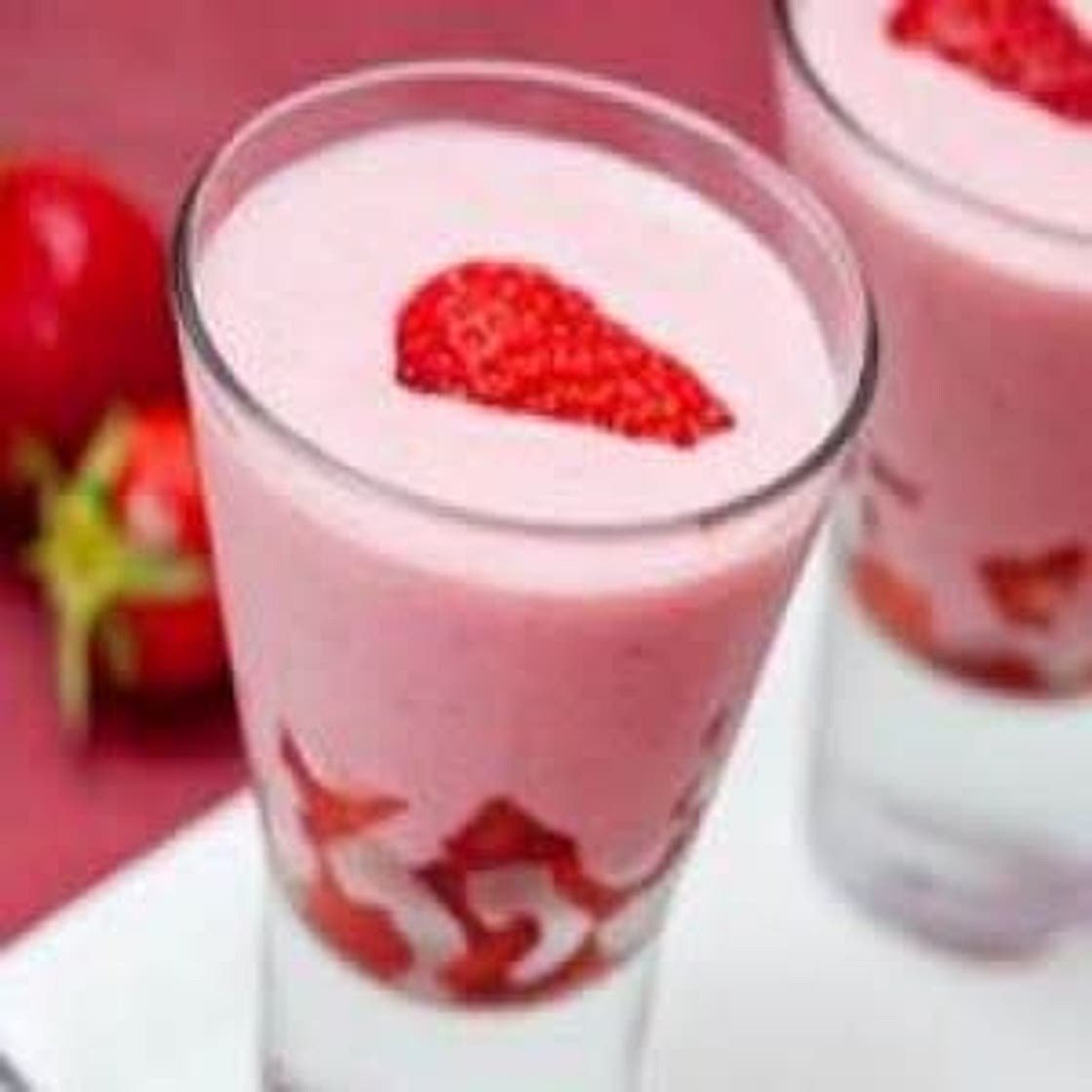 Mousse de fraise