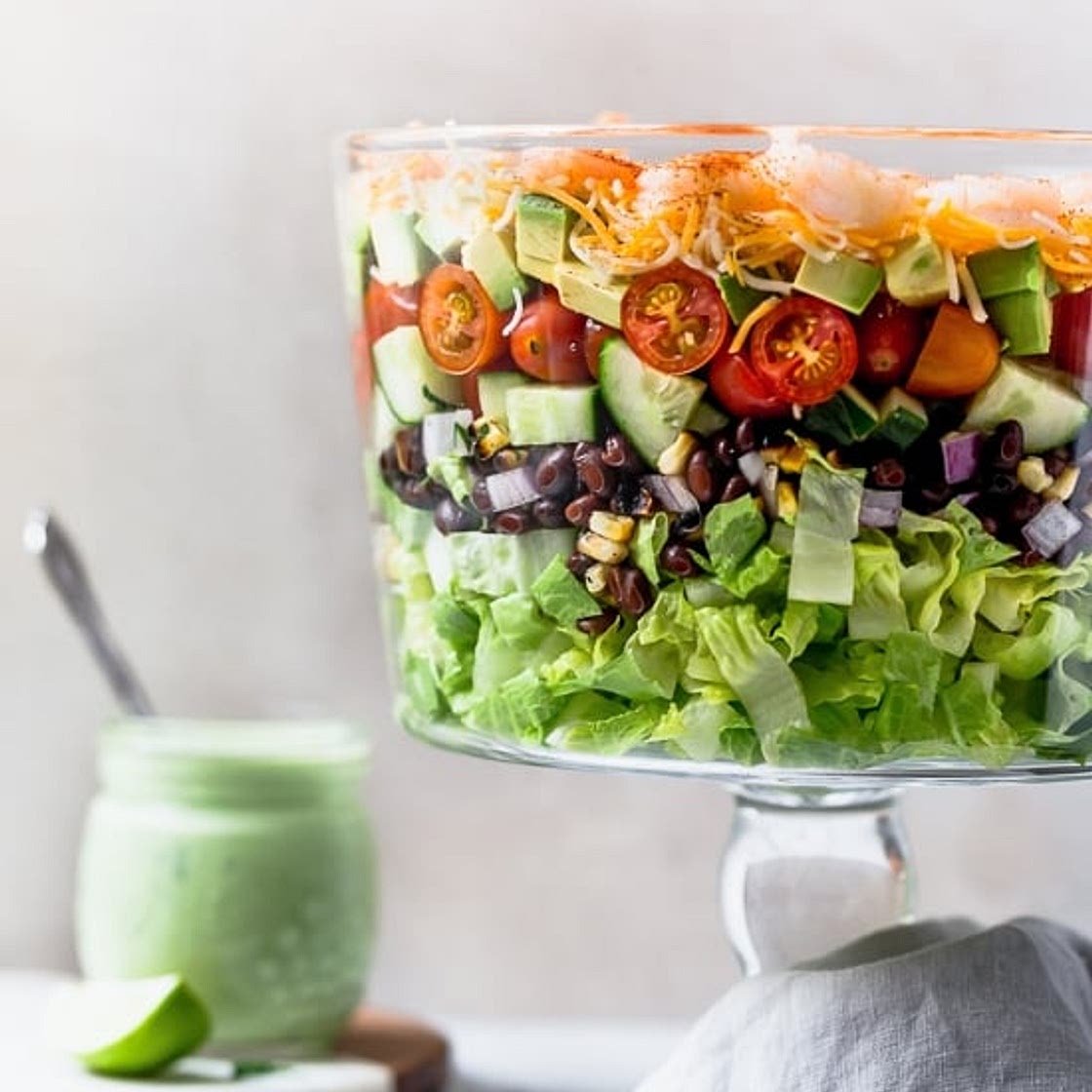 Mexican Shrimp Cobb Salad