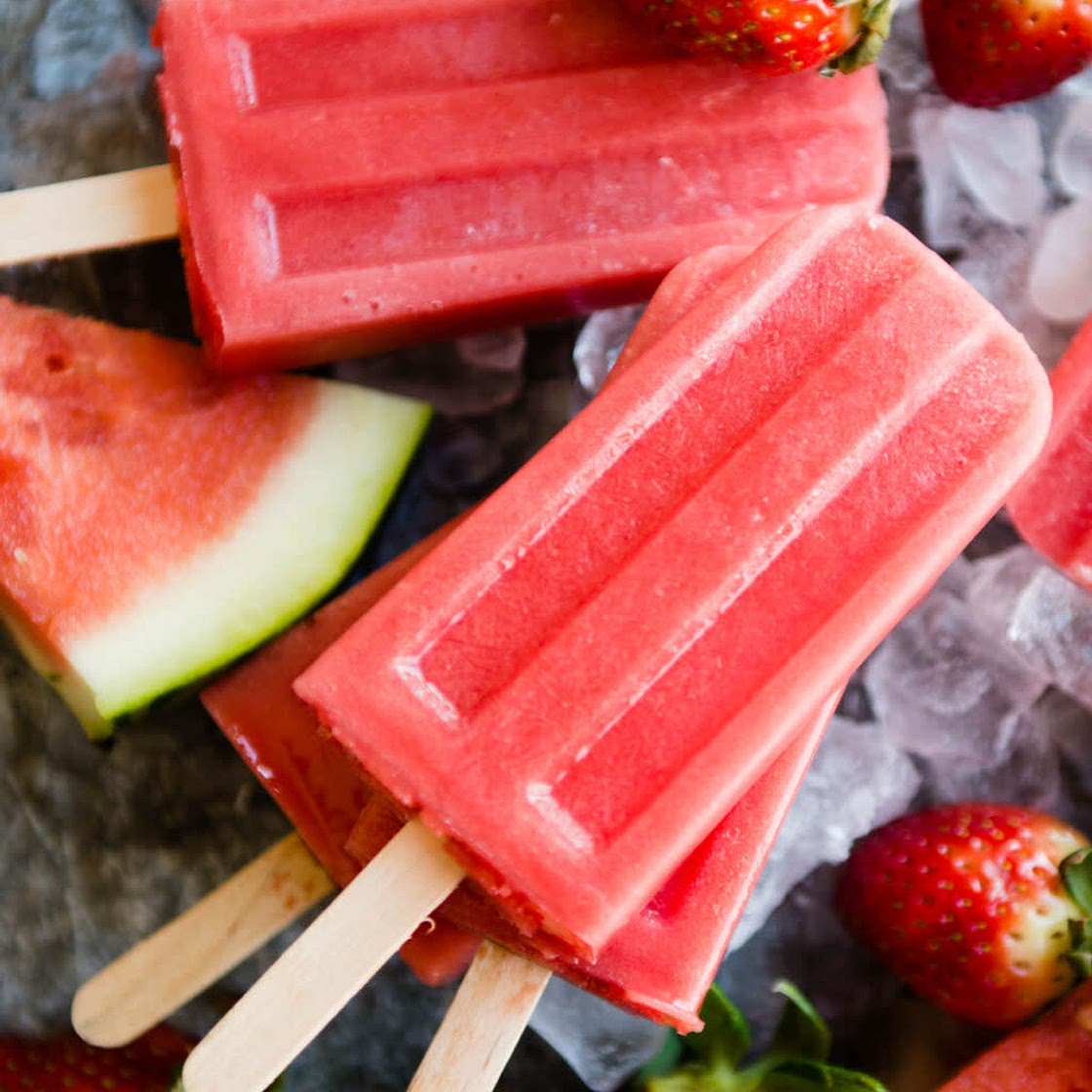 Watermelon Popsicles
