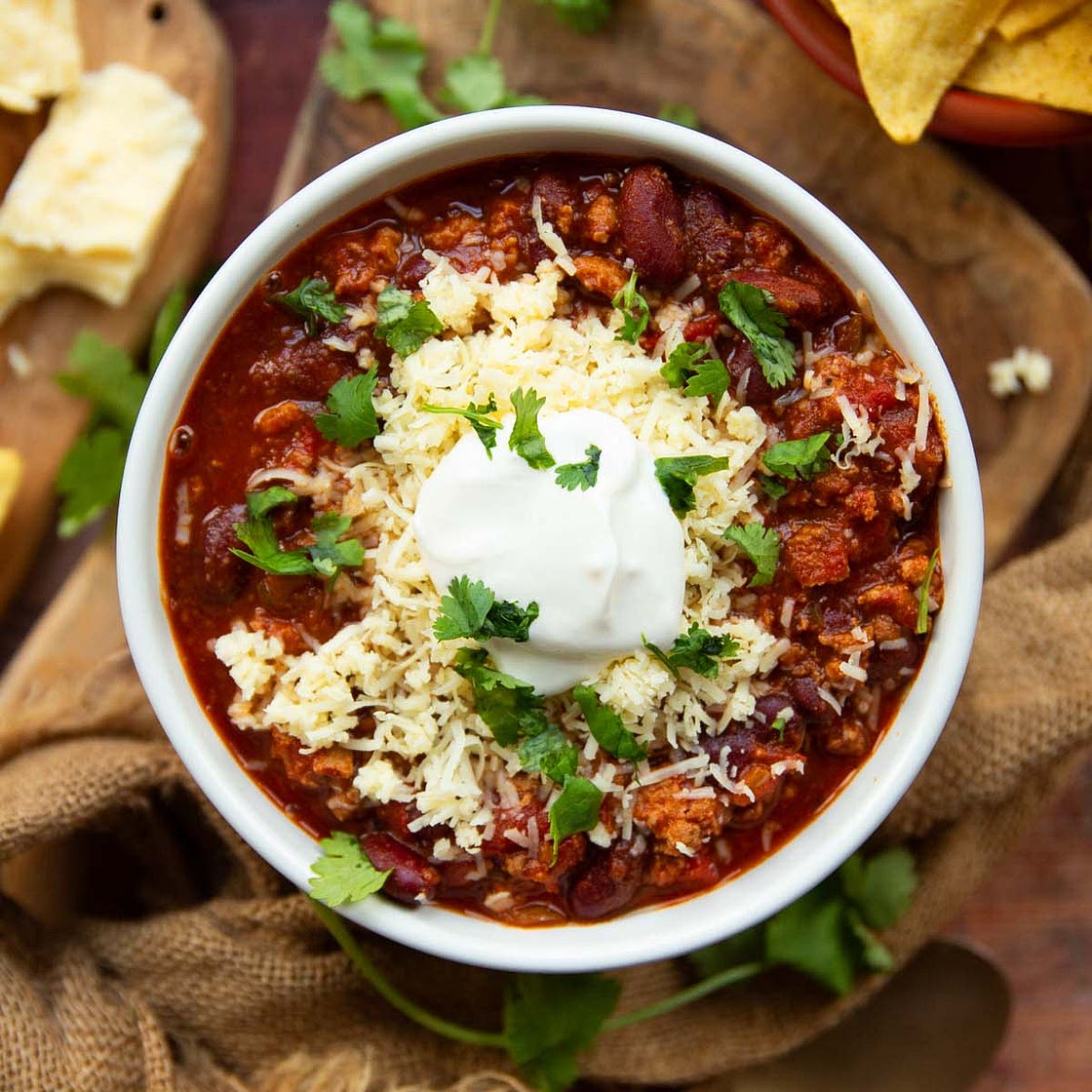 Turkey Mince Chilli