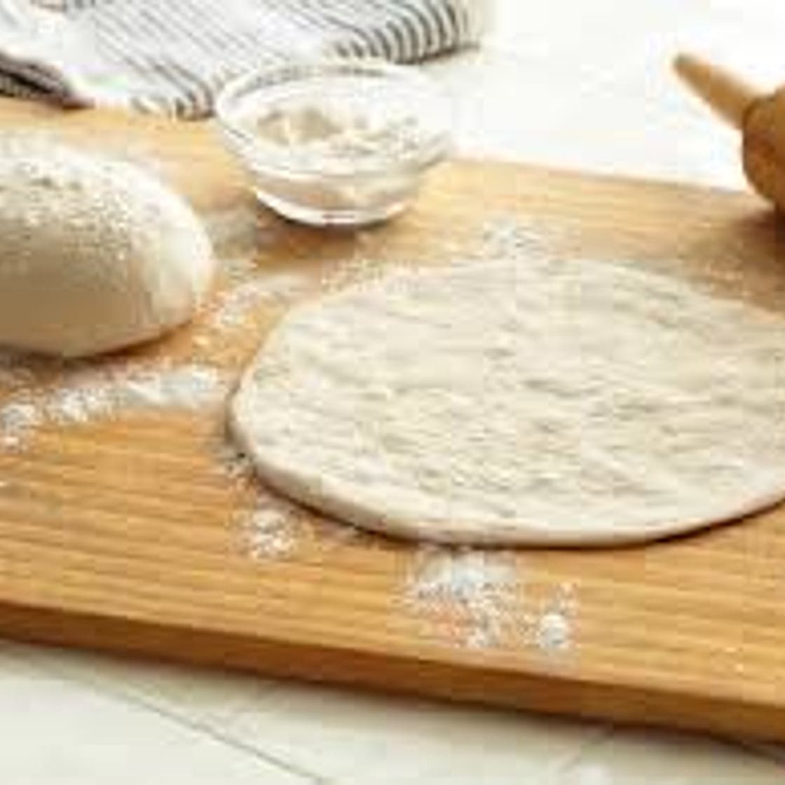 Quick basic pizza dough 